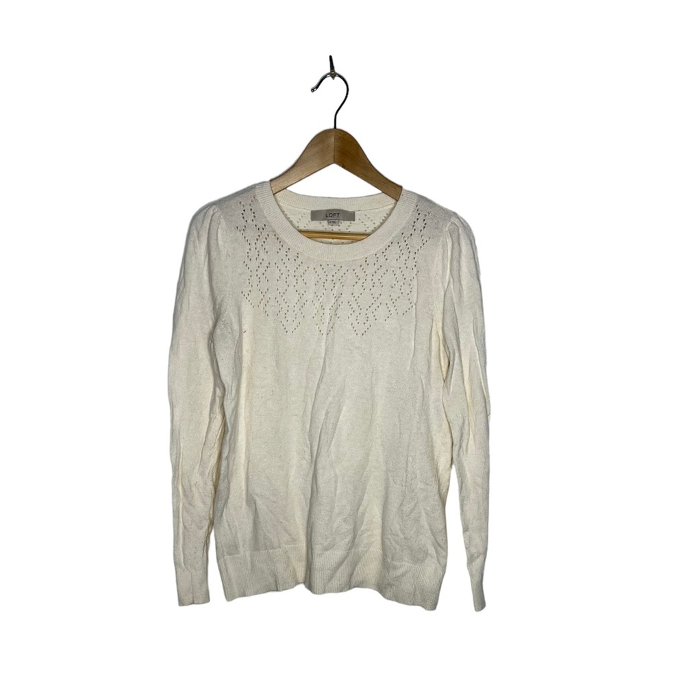 Loft Scoop Neck Sweater